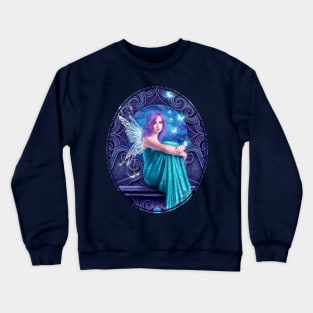 Astraea Fairy with Butterflies Crewneck Sweatshirt